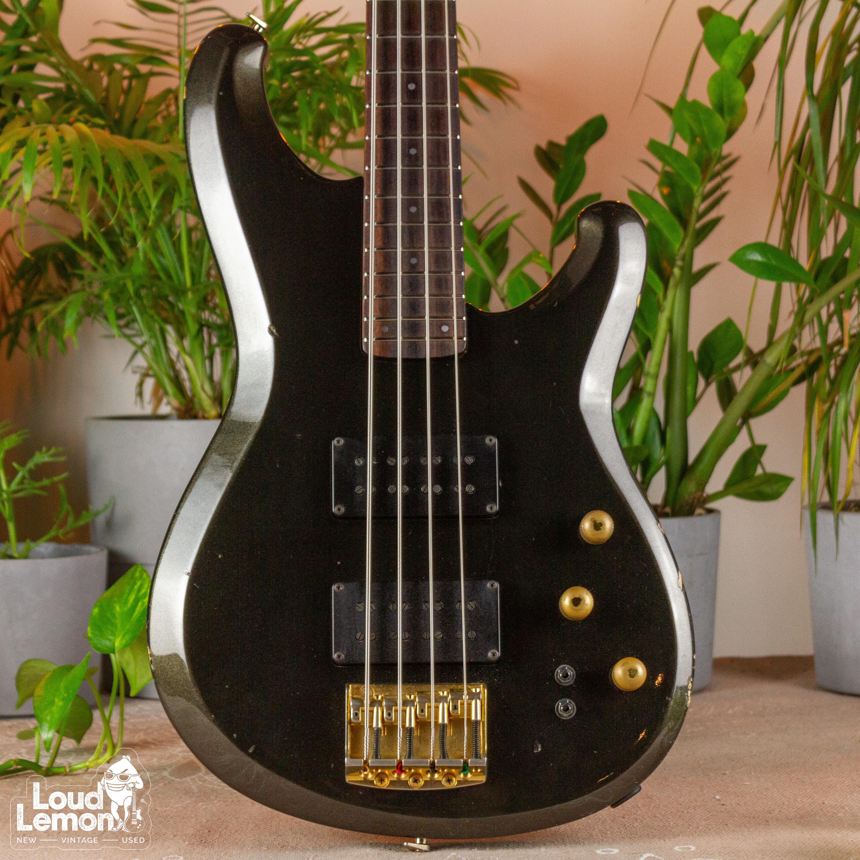 Ibanez RB-824 Roadstar II Bass Metallic Black 1985 Japan бас